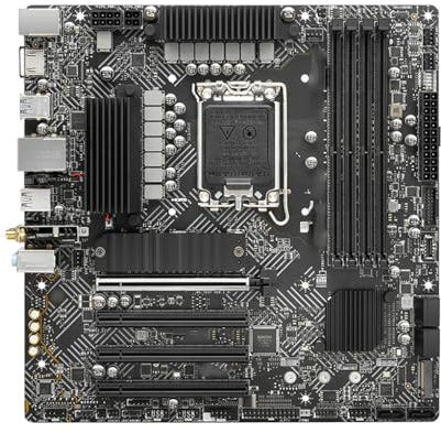 scheda madre Scheda madre Fit For MSI PRO B660M-A CEC WIFI DDR4 Supporta processori i9-14900KF 13900K i7-14700K i5-12400F LGA1700 5333MHz M.2 mATX