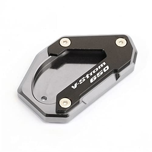 Extender Motorradständer Seitenständer Vergrößern Erweiterung Für Suzuki V-Strom 650 XT DL650 2012-2021(Titanium)