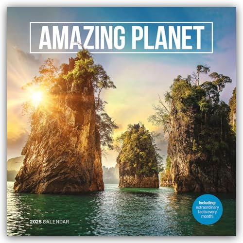 Amazing Planet – Fantastische Erde 2025 – Wand-Kalender: Original Carousel-Kalender [Mehrsprachig] [Kalender] (Wall-Kalender)