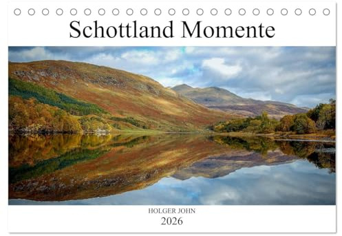 Schottland Momente (Tischkalender 2026 DIN A5 quer), CALVENDO Monatskalender: Besondere Momente Schottlands in außergewöhnlichen Bildern (CALVENDO Orte)