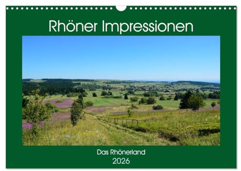 Rhöner Impressionen (Wandkalender 2026 DIN A3 quer), CALVENDO Monatskalender: Landschaftliche Rhön (CALVENDO Orte)