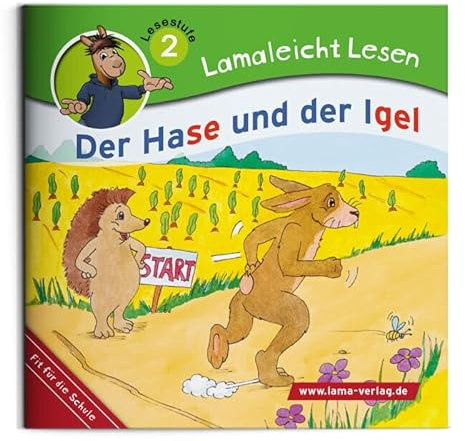 Lamaleicht Lesen Der Hase und der Igel (Lamaleicht Lesen. Lesestufe 2)