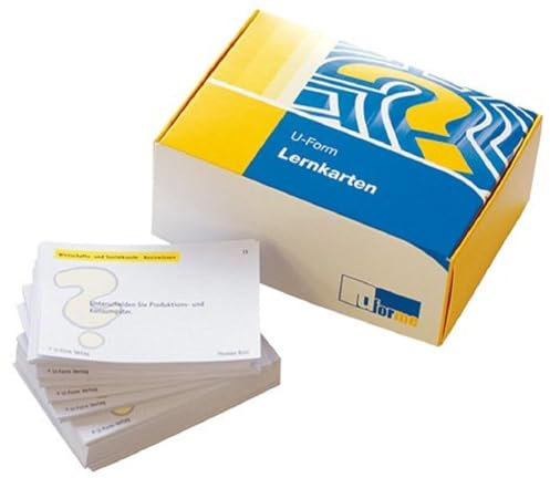 Industriekaufmann/Industriekauffrau: Lernkarten Kaufmännische Steuerung und Kontrolle