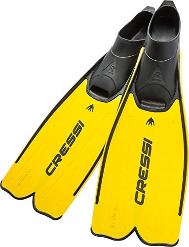 Cressi Unisex Flossen Rondinella, gelb, 35/36, CA181035