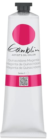 Gamblin Artist Oil Color - Quinacridone Magenta - 150 ml Tube