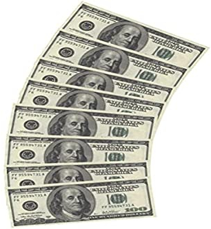 Folat 8714572225618 Creative USA Party Servietten 100 Dollar (10 Stück)