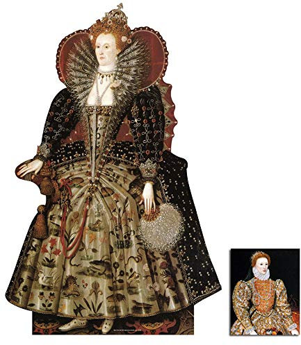BundleZ-4-FanZ Fan Packs von Starstills Queen Elizabeth I Lebensgrosse Pappaufsteller mit 25cm x 20cm Foto