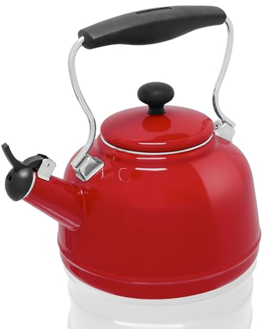 Chantal 37-vint Re 1.6L Red Teapot – Kettles (1.36 kg)