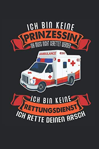 Notfallsanitäter Notizbuch: 6x9 liniert Notizbuch für Notfallsanitäter