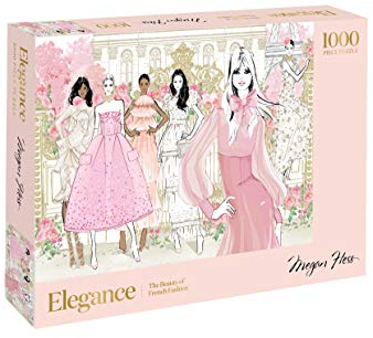 Elegance: The Beauty of French Fashion - 1000 Piece Puzzle (Jigsaw Puzzle)