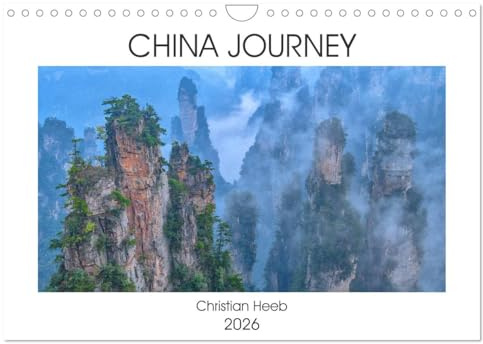 China Journey (Wandkalender 2026 DIN A4 quer), CALVENDO Monatskalender: Eine fotografische Reise durch China mit den schönsten Eindrücken dieser Republik. (CALVENDO Orte)