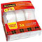 Scotch Nastro Adesivo Trasparente Multiuso, Confezione Multipla da 3 Rotoli Crystal Tape per Pacchi, 2 + 1 Dispenser di Nastro Adesivo a Lunga Tenuta per Carta, Cartone 19 mm x 7.5 m