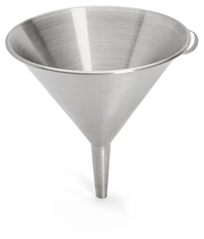 DE BUYER -3356.12N -entonnoir inox sans filtre ø 12cm, Silver