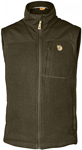 Fjällräven Herren Buck Fleece Unterhemd, Dark Olive, X-Large (Herstellergröße: XL)