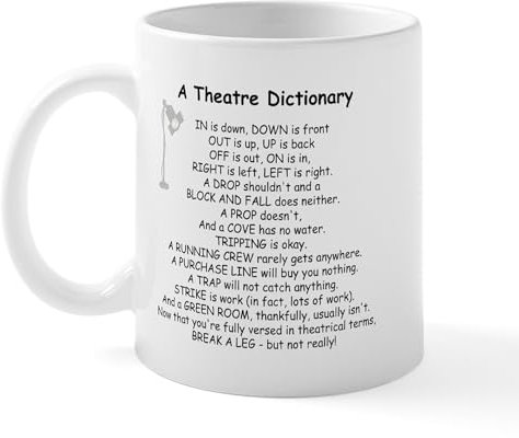 CafePress A Theatre Dictionary Mug 11 oz (325 ml) Ceramic Coffee Mug