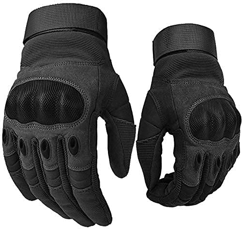 Viper Motorrad-Schutzhandschuhe, Kurze Sommer-Carbon-Knuckle-Jagd, Paintball, Radfahren, Outdoor, Skaten, Wandern, Industriearbeit, L