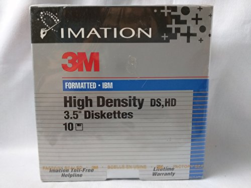 Imation 3,5-Zoll-Disketten (1,44 MB, 1 Stück, hohe Dichte, formatiert)