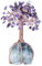 mookaitedecor Amethyst-Kristallbaum, Rohkristalle, Bonsai-baum für Reichtum und Glück