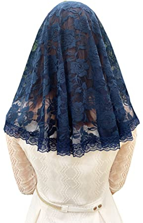 Grettytling Damen 4501 Schleier, Marineblau, 36.6 20