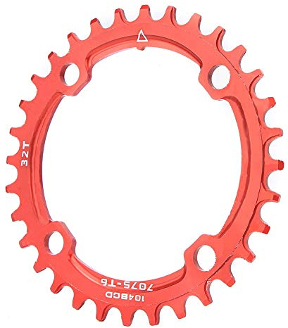 Keenso Platos para Bicicletas, 32/34/36 Dientes con BCD 104 (32T) Bicicletas y Accesorios