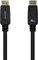 AISENS Câble Displayport certifié V1.4 8k 60hz mâle à mâle 3m noir
