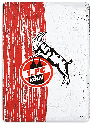 Cologne 1. FC Köln Blechschild „Logo