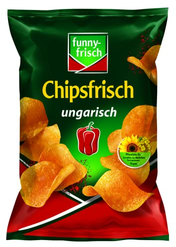 funny-frisch Chipsfrisch ungarisch vegan, 12er Pack (12 x 40g)