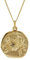 trendor Krebs Sternzeichen Ø 20 mm mit 333/8K Goldkette für Herren 41960-07-60 60 cm