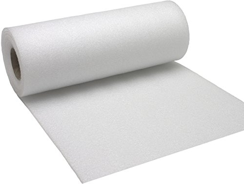 HaGa® Isolamento acustico di alta qualità, 1,25 m x 50 m x 2 mm, per pavimenti in laminato, vinile e legno, riduce il suono e migliora l'isolamento termico