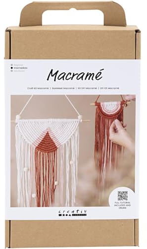 Creativ Bastelset Makramee, Wanddekoration, 1 Packung