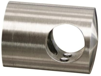 Querstabhalter zum Verbinden von Stab Ø 12 mm und Anschluss für Vierkantrohr Edelstahl V2A Traversenhalter Rohrclip Handlauf VA Treppengeländer Geländer Treppen Balkongeländer Terrassengeländer ...