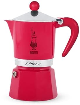 Bialetti Moka Rainbow 3 3Tz tazas Magenta