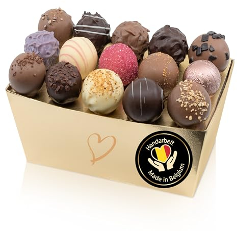 ePralinchen Pralinen - köstliche belgische Schokolade Made in Belgium - handverarbeitete Pralinen in einzigartigen Formen