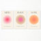 Adyggefy Art Positive Aura Ästhetische Poster, 3 Stück, farbenfroher Aura-Farbverlauf, Leinwand, Wandkunst, spirituelle Seele, Körper, Geist, Zitat, Druck, Malerei, dänische Pastell-Wanddekoration für