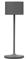 Blomus Mobile LED Leuchte -FAROL Mini- Tischlampe mit Akku, Touch, Dimmbar, Spritzwassergeschützt (Warm Gray)