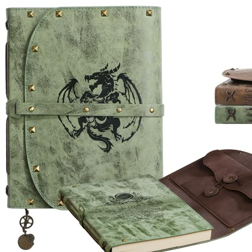 ACTIONDRAKE dnd notizbuch journal drachen zubehör dm diary fantasy geschenke