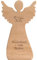 Tier Engel aus Holz mit Gravur - Name, Datum, Spruch + Motiv - personalisiertes Geschenk, Hund, Katze, Haustier, Engelfigur, Schutzengel für Tiere