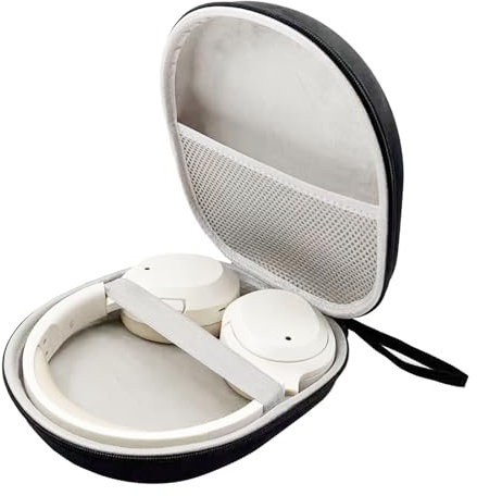MOONPRO Schutzhülle kompatibel mit Sony WH-CH720n/WH-CH520/WH-CH710N/WH-CH700N WH-1000XM5/WH-1000XM4/XB900N, jlab jbuds Luxe ANC Wireless Noise Canceling Extra Bass Kopfhörer (schwarz)