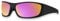 Bloomoak Occhiali da sole polarizzati neri con lenti super scure | Occhiali da sole sportivi avvolgenti unisex | UV400 | CAT 4 | Per fotofobia (occhi sensibili) ((Verde foresta/Rosa specchiato))