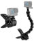 PULUZ 24cm Go Pro Flex klemme, Jaws Flex-Klemmhalterung für GoPro Hero 12, 11, 10, 9, 8, 7, 6, 5, 4, Session, 3+, 3, 2, 1, Hero (2018), Fusion, Max, für DJI Osmo Action Kameras