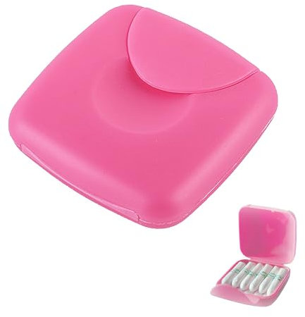 YUGUOLAN Tragbare Damen-Aufbewahrungsbox, Tampon Aufbewahrung, Box Für Binden Und Tampons, Tampon Box Für Unterwegs, Für Sanitär-Tampons, Kondom Aufbewahrungsbox