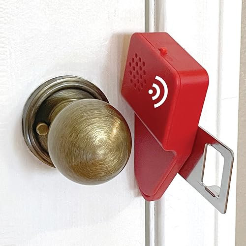Goldy Lock Portable Door Lock and Alarm 2-in-1 Protection Home & Hotel Travel Security and Privacy. Door Safety Lock & Alarm to Home, Apartments, Hotel Rooms, College Dorms, and Rentals.
