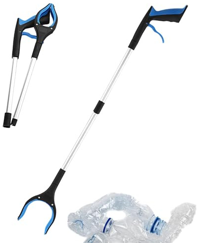 Reacher Grabber Klappzange Extra Lang und Erreichungswerkzeug | Trash Picker Upper Grabber | Stick Up für Senioren für Senioren Müll | Top Werkzeug für Müllpicker