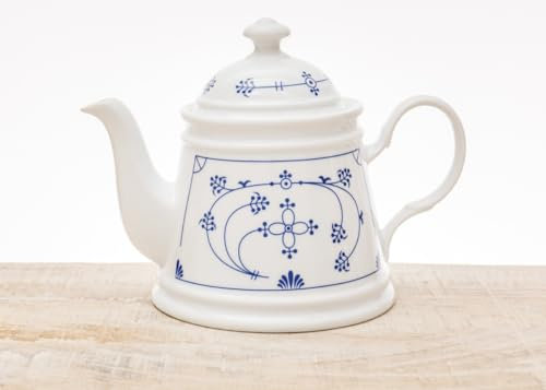 Teekanne 0,75 Indisch Blau, konisch