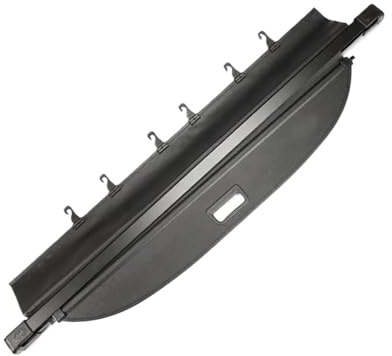 QIFHFBA Cache-Bagages Couverture De Coffre Arrière pour Peugeot pour 5008 P87 MK2 2017 – 2022 2023 Bouclier De Sécurité Rétractable Abri Rideau RéTractable ÉTagèRe ArrièRe Coffre(Cuir)