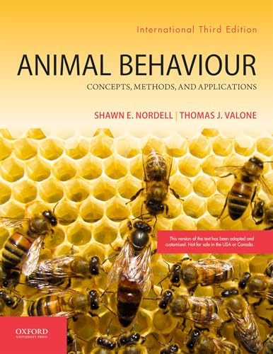 Animal Behavior: Concepts, Methods, and Applications