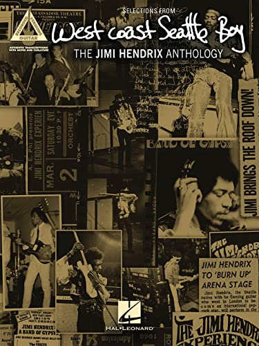 West Coast Seattle Boy: The Jimi Hendrix Anthology: Songbook für Gitarre (Guitar Recorded Versions)