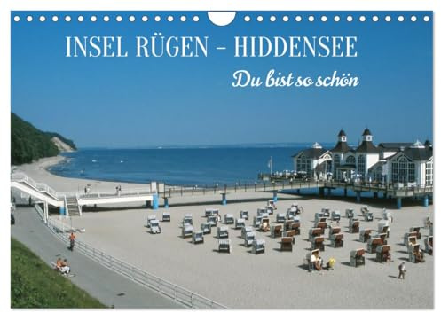 INSEL RÜGEN - HIDDENSEE. Du bist so schön. (Wandkalender 2026 DIN A4 quer), CALVENDO Monatskalender: Entdecke die Inseln von Mecklenburg-Vorpommern - Dein Urlaubsziel für Alle. (CALVENDO Orte)