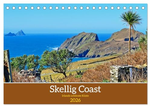 Skellig Coast - Irlands schönste Küste (Tischkalender 2026 DIN A5 quer), CALVENDO Monatskalender: Begeisternde Bilder aus Irlands Südwesten (CALVENDO Natur)
