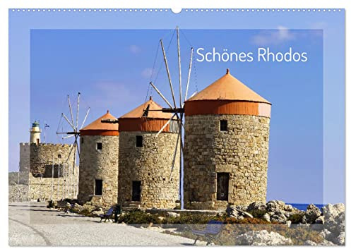 Schönes Rhodos (Wandkalender 2026 DIN A2 quer), CALVENDO Monatskalender: Die griechische Insel Rhodos hat viel zu bieten.Ob schöner Strand oder ... ist immer eine Reise wert (CALVENDO Orte)